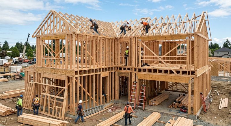 Construction Framing in Conroe, TX