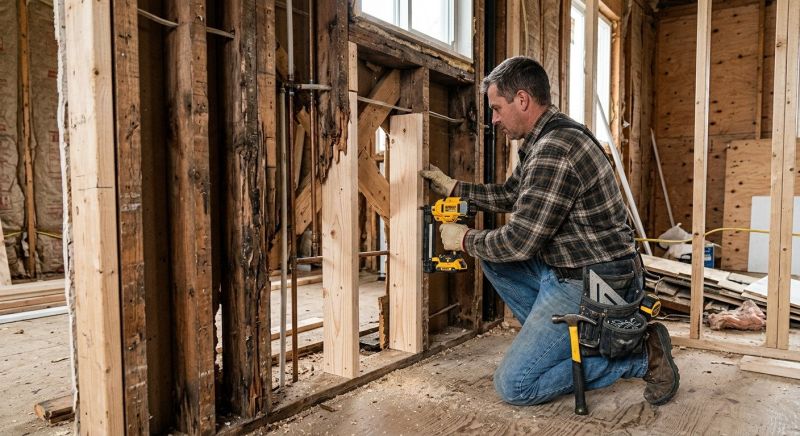 Framing Repair in Kansas City, KS