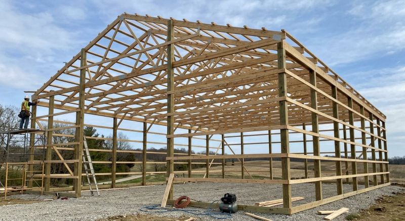 Garage Framing in Kansas City, KS