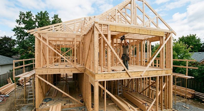 House Framing in Conroe, TX