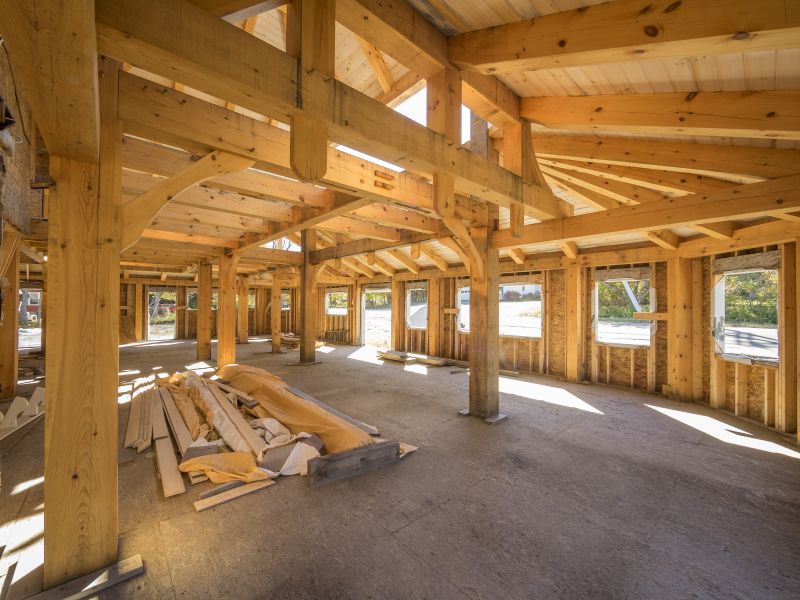Wood Beam Installation in Conroe, TX