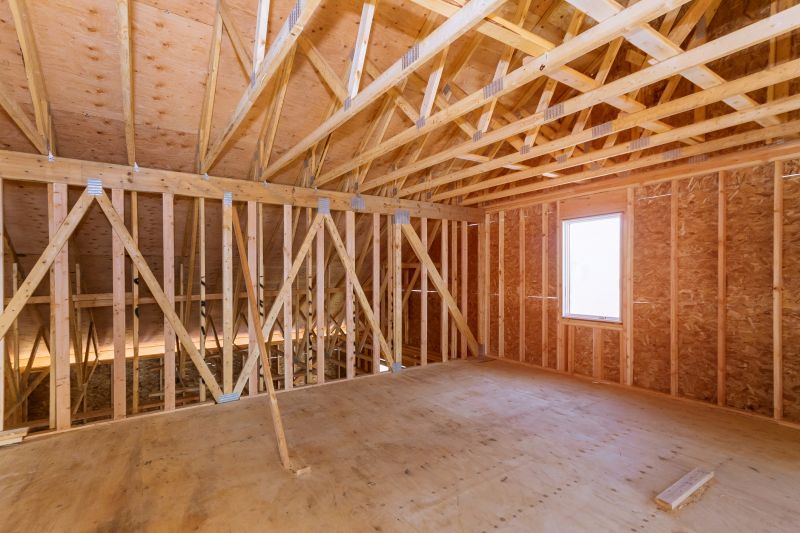 Attic Framing in Conroe, TX