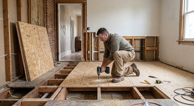 Attic Subfloor Installation in Conroe, TX
