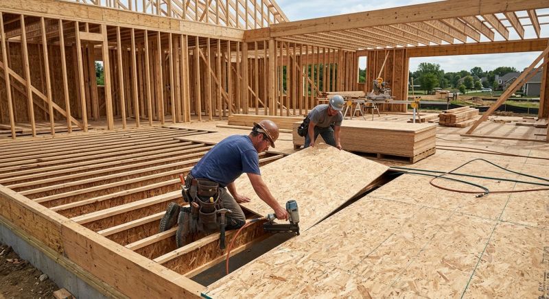 Attic Subfloor Installation in Conroe, TX