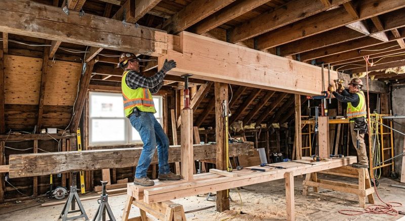 Barn Beam Replacement in Kansas City, KS