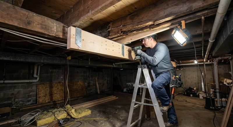 Ceiling Joist Repair in Conroe, TX