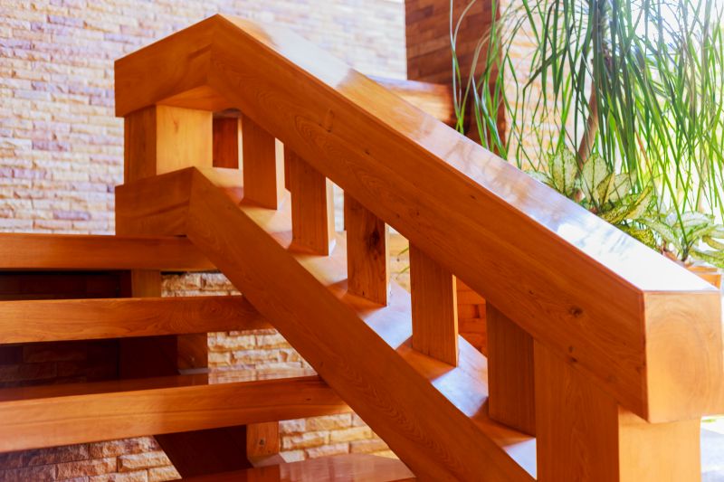 Curved Staircase Installation in Wilmington, NC