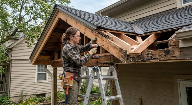 Eaves Repair in Kansas City, KS
