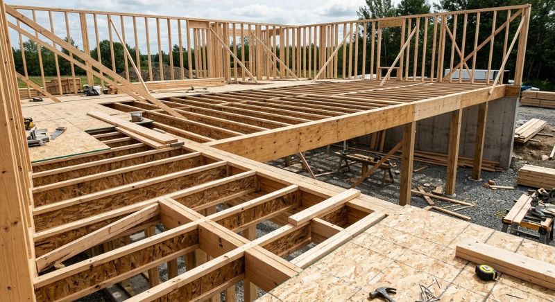 Floor Framing in Wilmington, NC