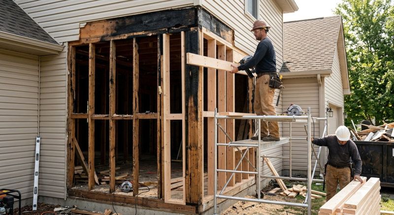 Floor Framing Repair in Kansas City, KS