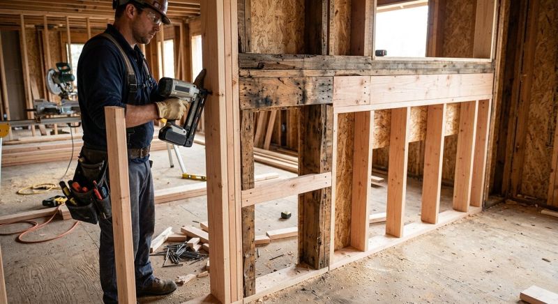 Floor Framing Repair in Kansas City, KS