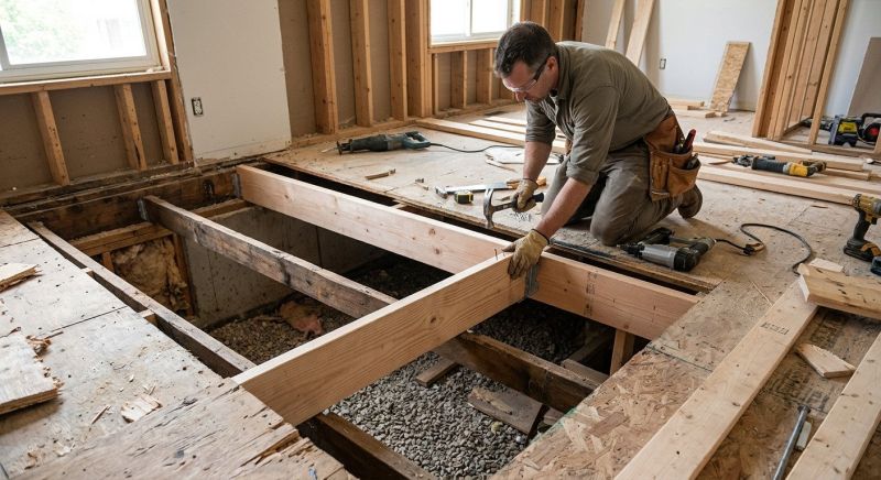 Floor Joist Repair in Conroe, TX