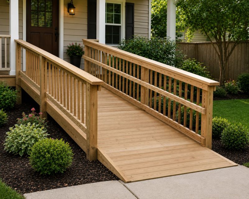 Handicap Ramp Installation in Wilmington, NC