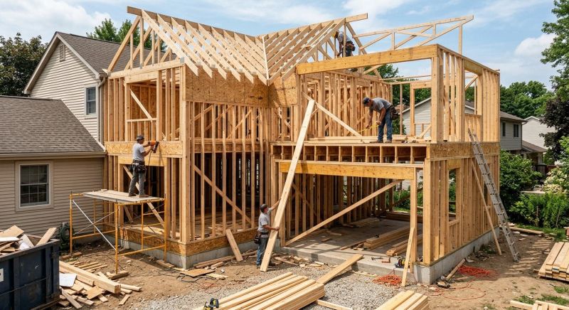 Home Remodeling Framing in Kansas City, KS