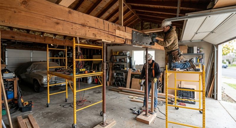 House Beam Repair in Wilmington, NC