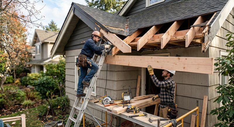 House Beam Repair in Kansas City, KS