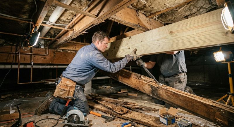 Joists Replacement in Wilmington, NC