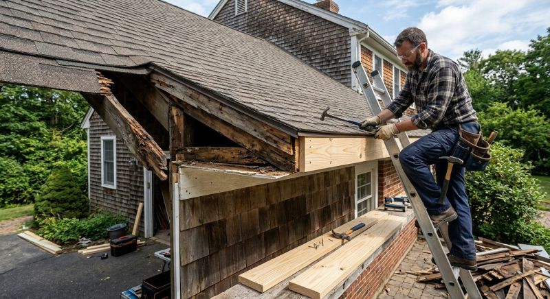 Overhang Repair in Wilmington, NC