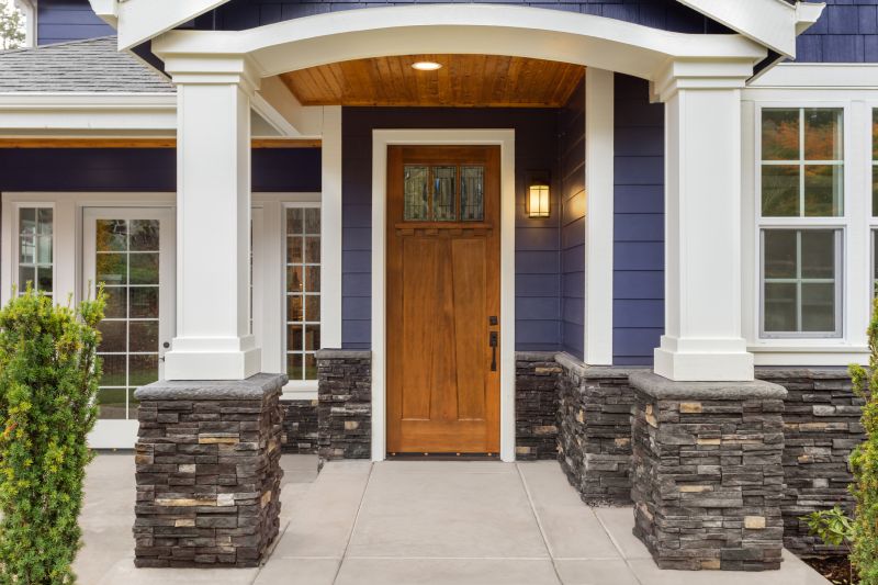 Portico Post Replacement in Kansas City, KS