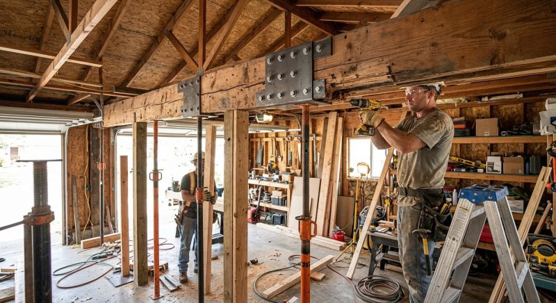 Roof Beam Repair in Wilmington, NC