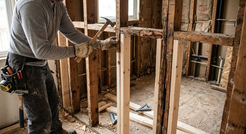 Roof Framing Repair in Kansas City, KS