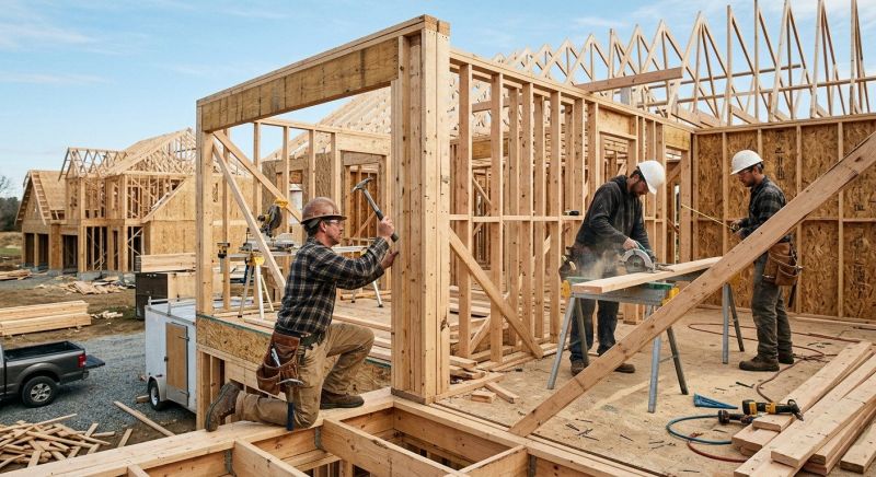 Rough Framing Service in Kansas City, KS