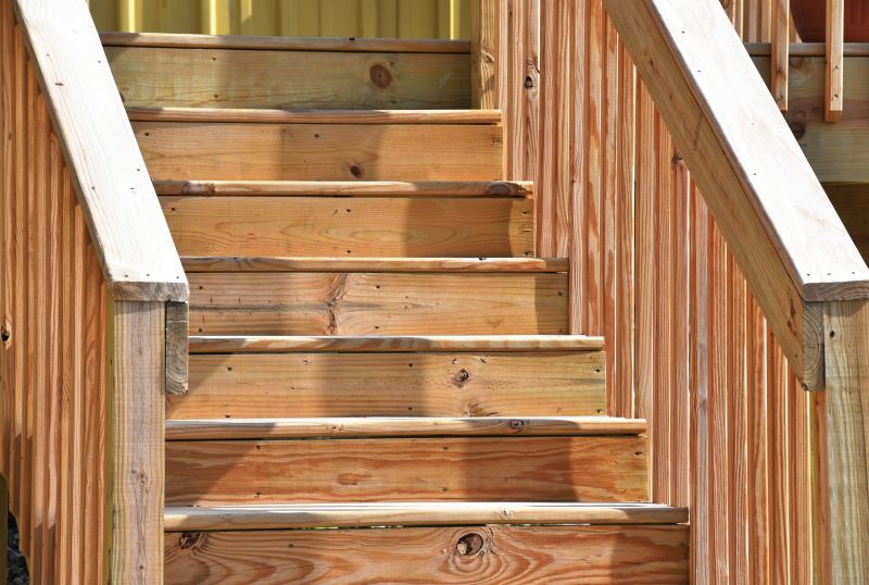 Stair Banister Installation in Wilmington, NC