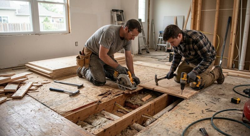 Structural Flooring Repair in Conroe, TX