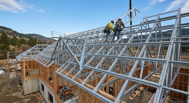 Structural Roof Framing in Conroe, TX