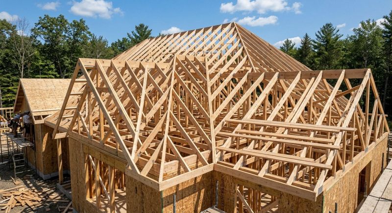 Structural Roof Framing in Conroe, TX