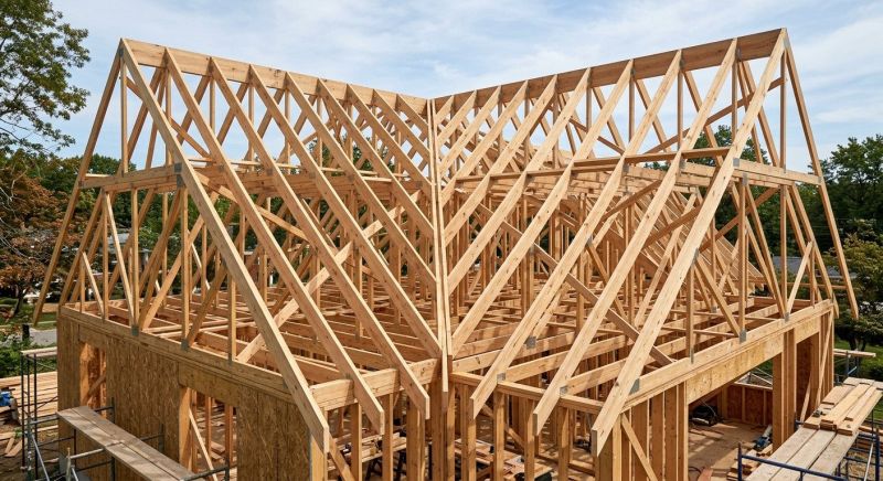 Structural Roof Framing in Conroe, TX