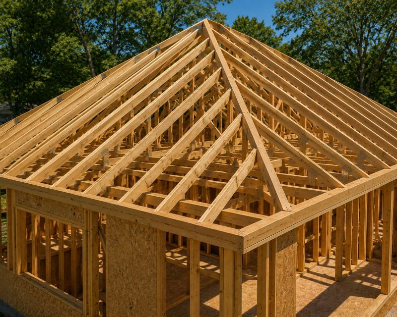 Structural Roof Framing in Kansas City, KS