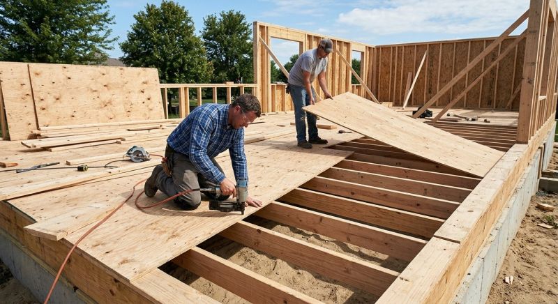 Subfloor Installation in Conroe, TX