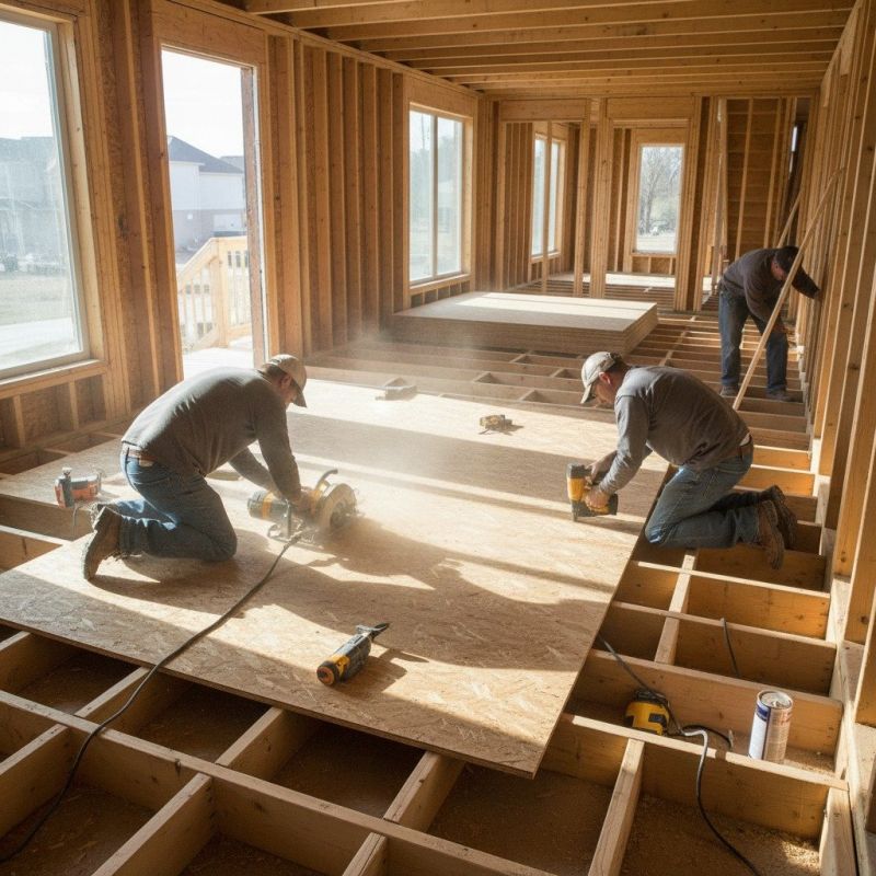Subfloor Installation in Conroe, TX
