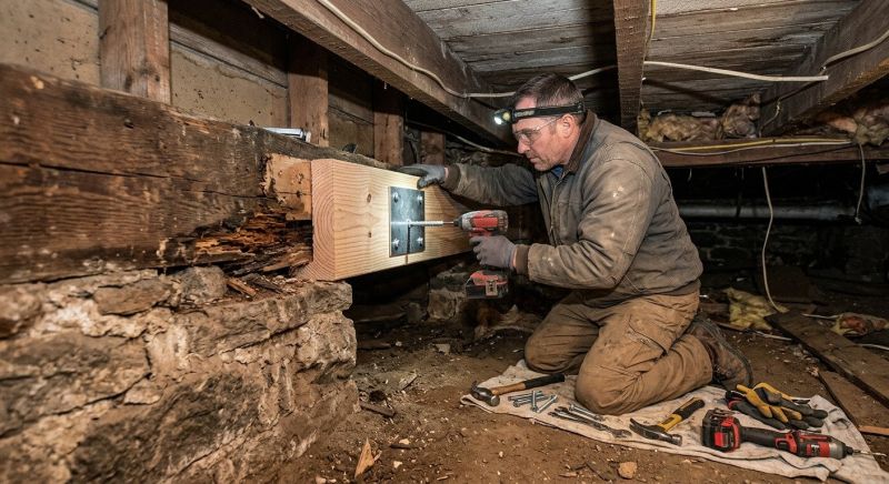 Support Column Repair in Kansas City, KS