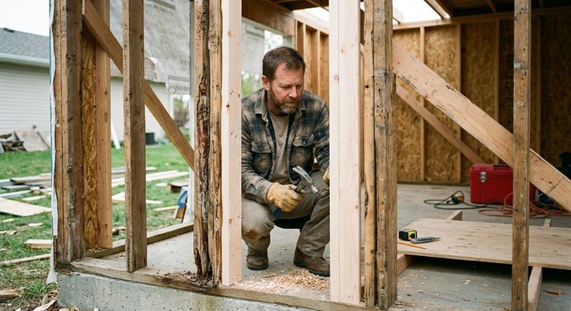 Wood Framing Repair in Wilmington, NC